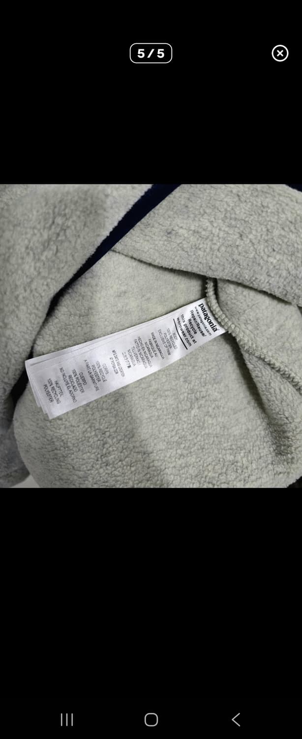 파타고니아 신칠라 오트밀 XL 상품이미지5