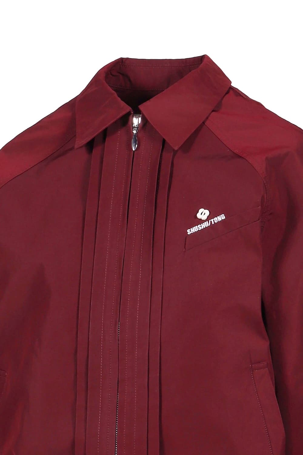 [8,10]슈슈통 25fw 턱 디테일 스포츠 자켓/버건디 상품이미지6