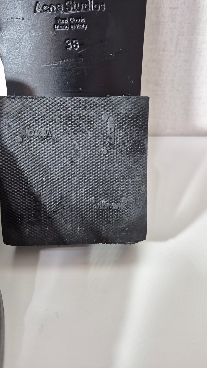 정품 아크네스튜디오 가죽 슬리퍼 상품이미지8