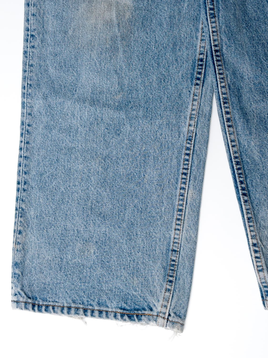 90’s 미제 리바이스 567 루즈 핏 엑스트라 와이드 레그 32x30 상품이미지8