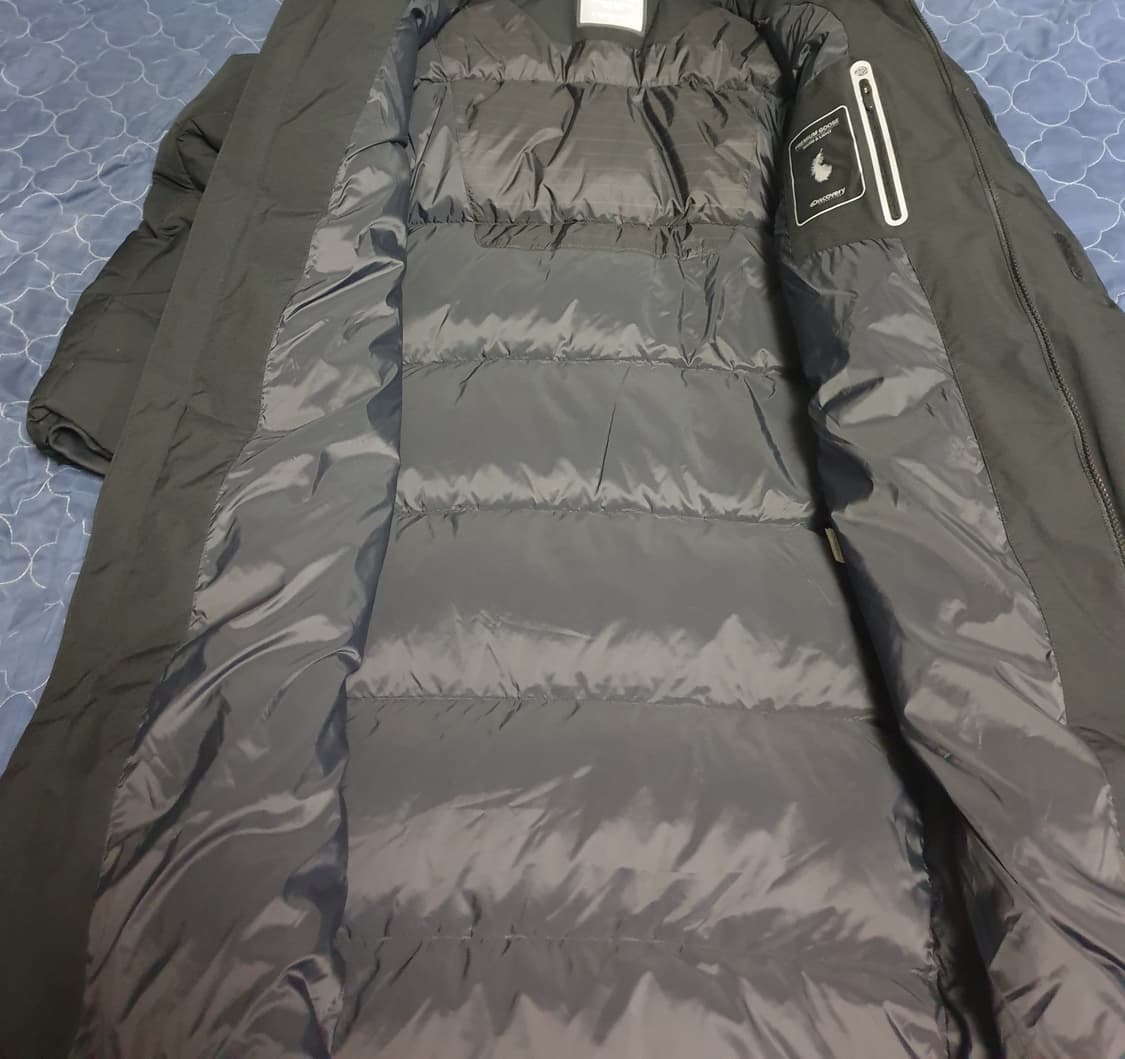 디스커버리 익스페디션 레스터G 프리미엄 구스다운 롱패딩 블랙 (100) 상품이미지5