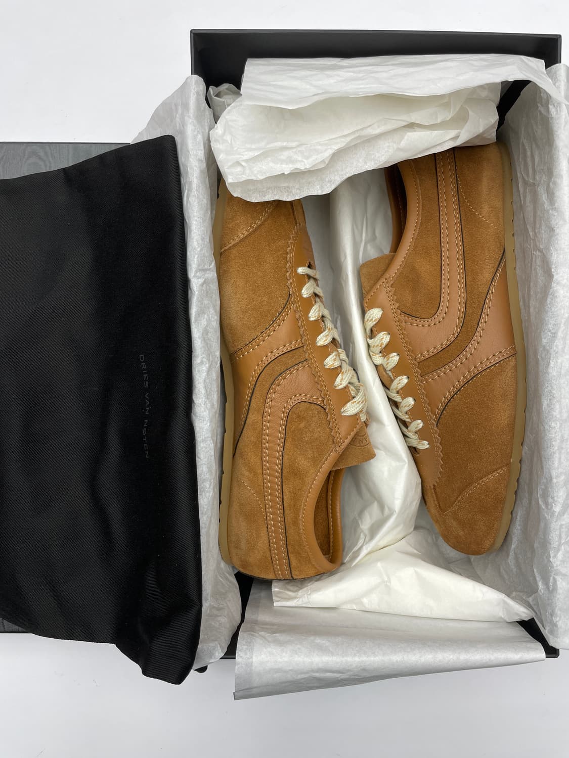 드리스빈노튼 스웨이드 스니커즈 42 상품이미지7