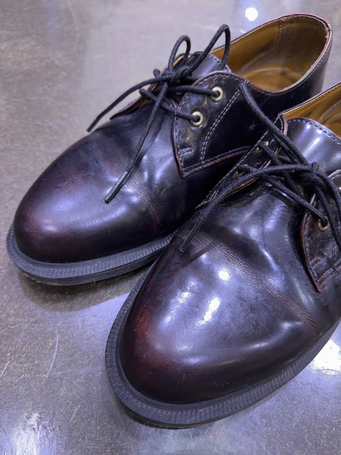 닥터마틴 브룩 슈즈 구두 버건디 260 상품이미지3