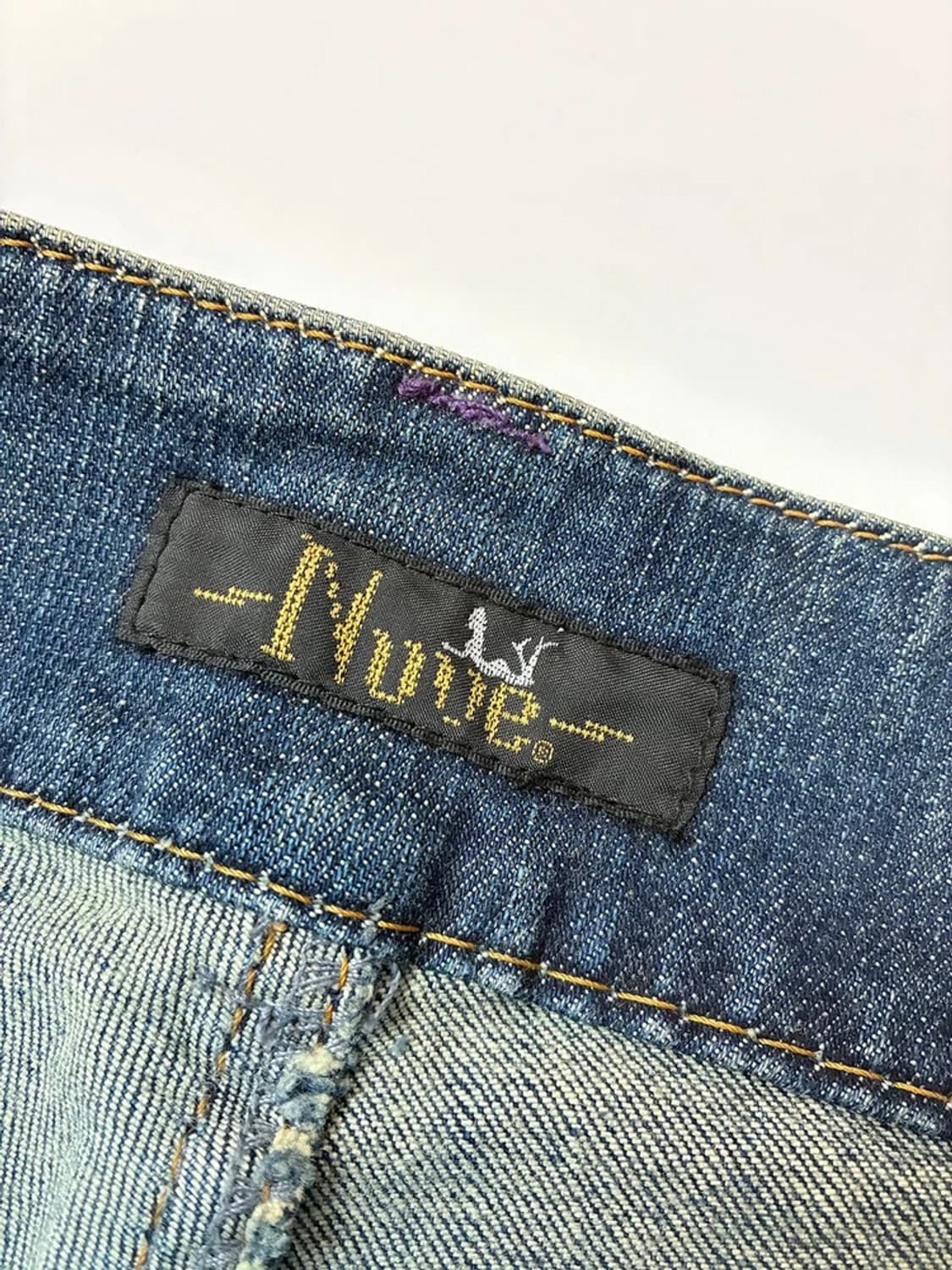 NUVE 00's Y2K  페어리 부츠컷 데님 팬츠 PN5574    상품이미지9