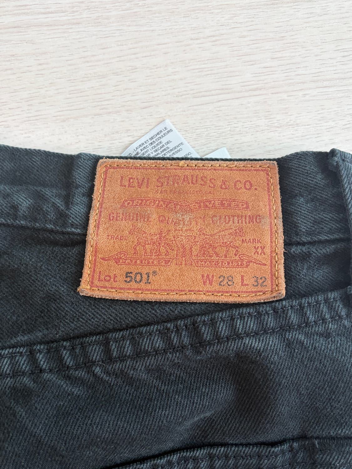 리바이스 501 블랙 상품이미지3