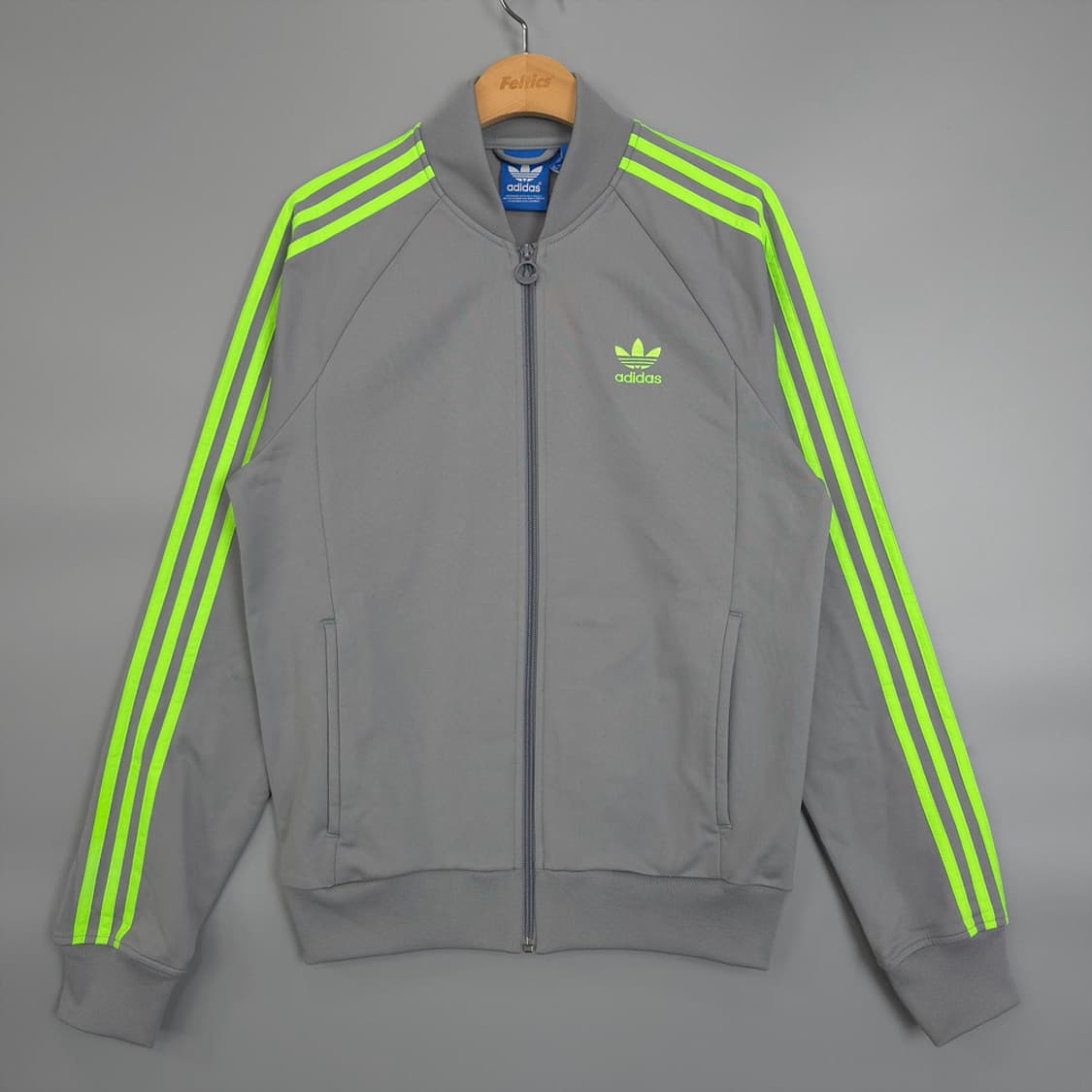 아디다스 (Adidas) 트레이닝 져지 트랙탑 그레이 네온라인 095 상품이미지1