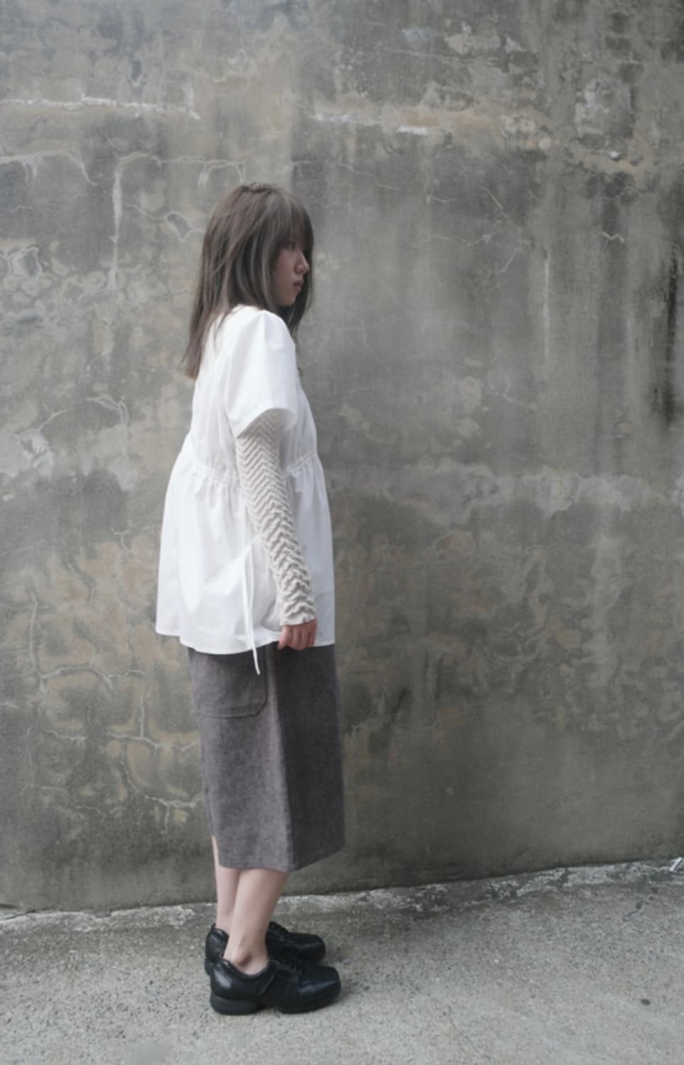 애프터먼데이 / 블라우스 반팔 상품이미지1