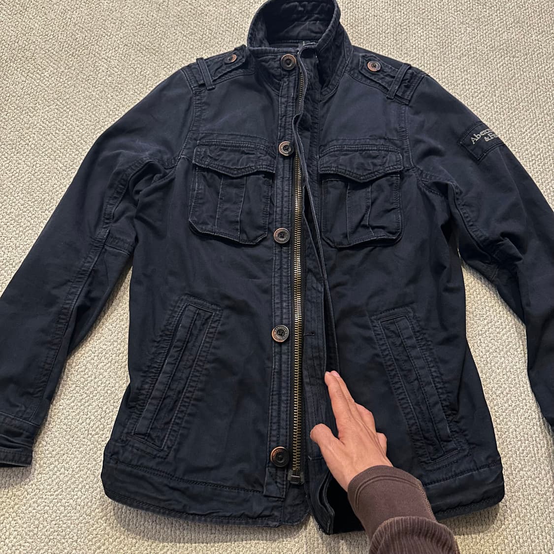 Abercrombie 아베크롬비 밀리터리 자켓 상품이미지3