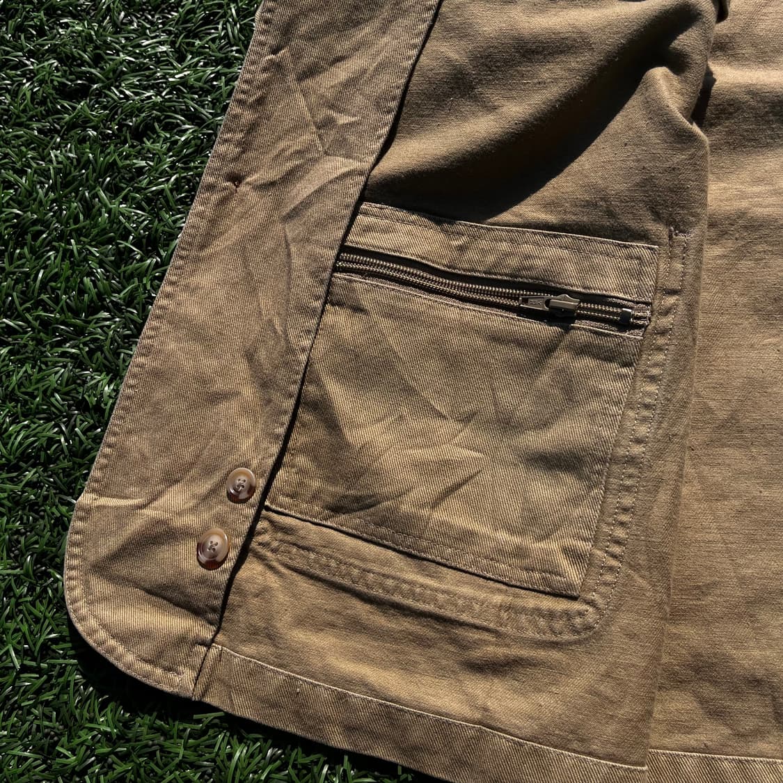 90s 오비스 잠베지 엘보우 패치 자켓 (실측확인) 상품이미지6