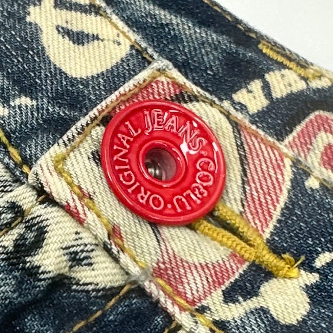 co&lu graphics denim pants 상품이미지5
