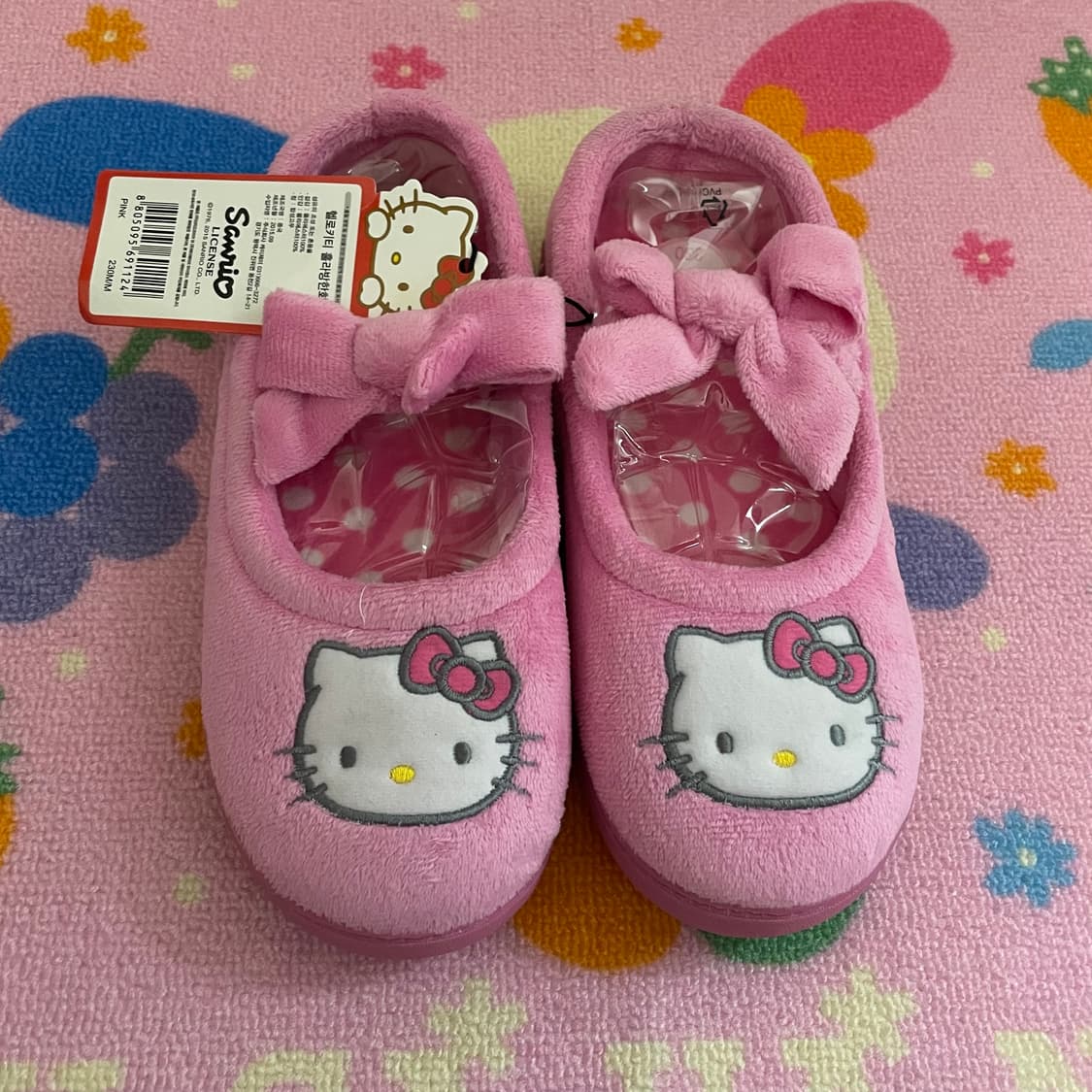 [새상품] 15년도 고전 키티 실내화 230mm 상품이미지2