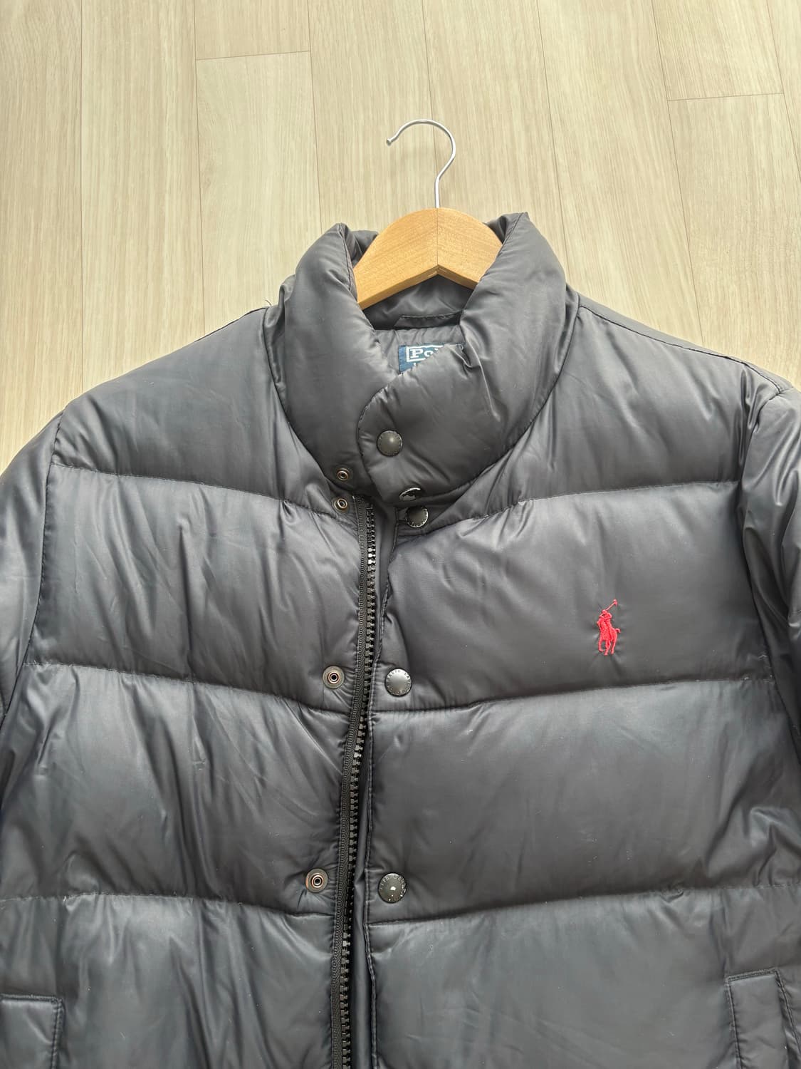 M 폴로 블랙 푸퍼 패딩 자켓 상품이미지2