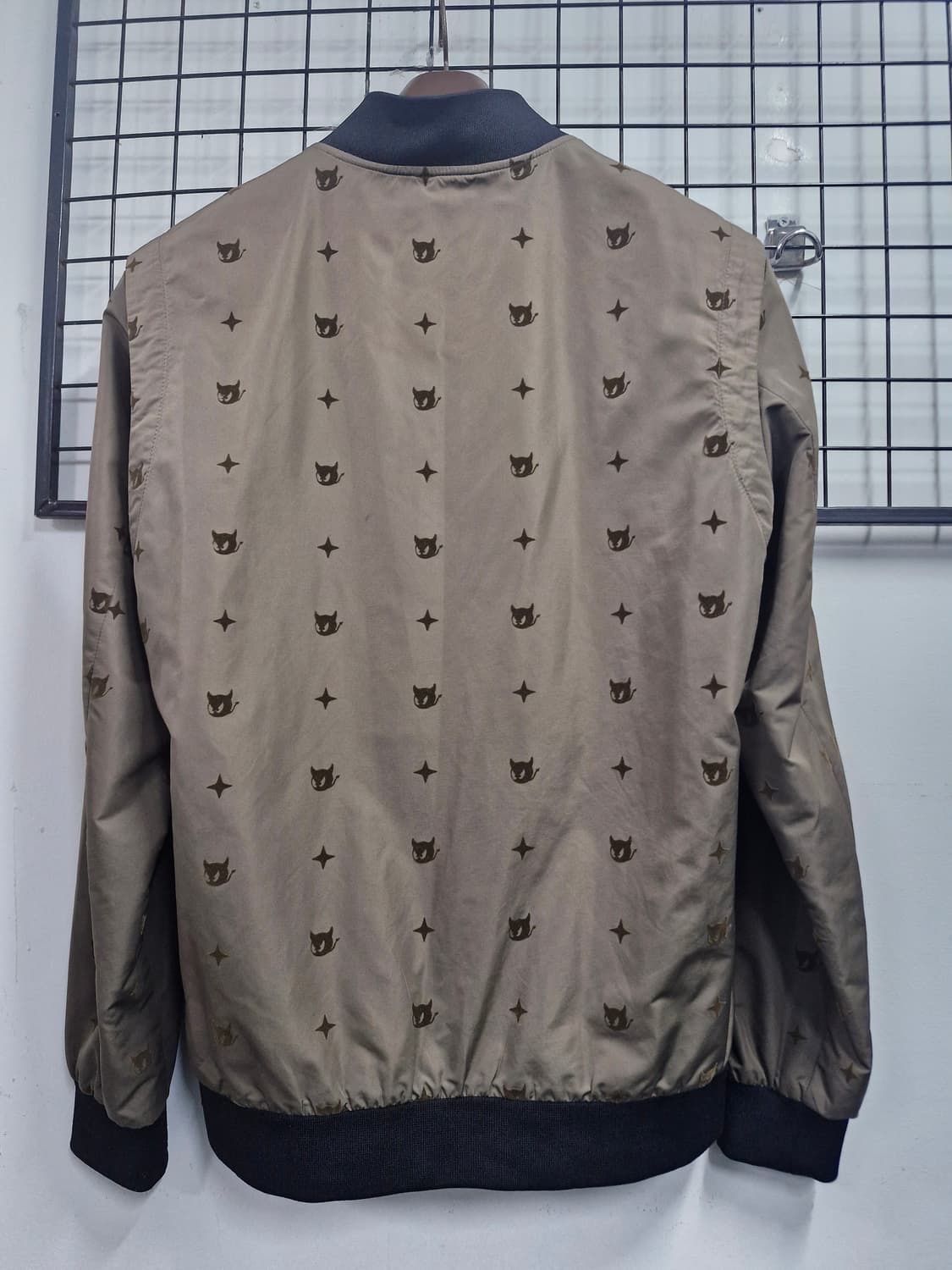 100L 왁 WAAC 패턴 기능성 봄버자켓 카키. 상품이미지6