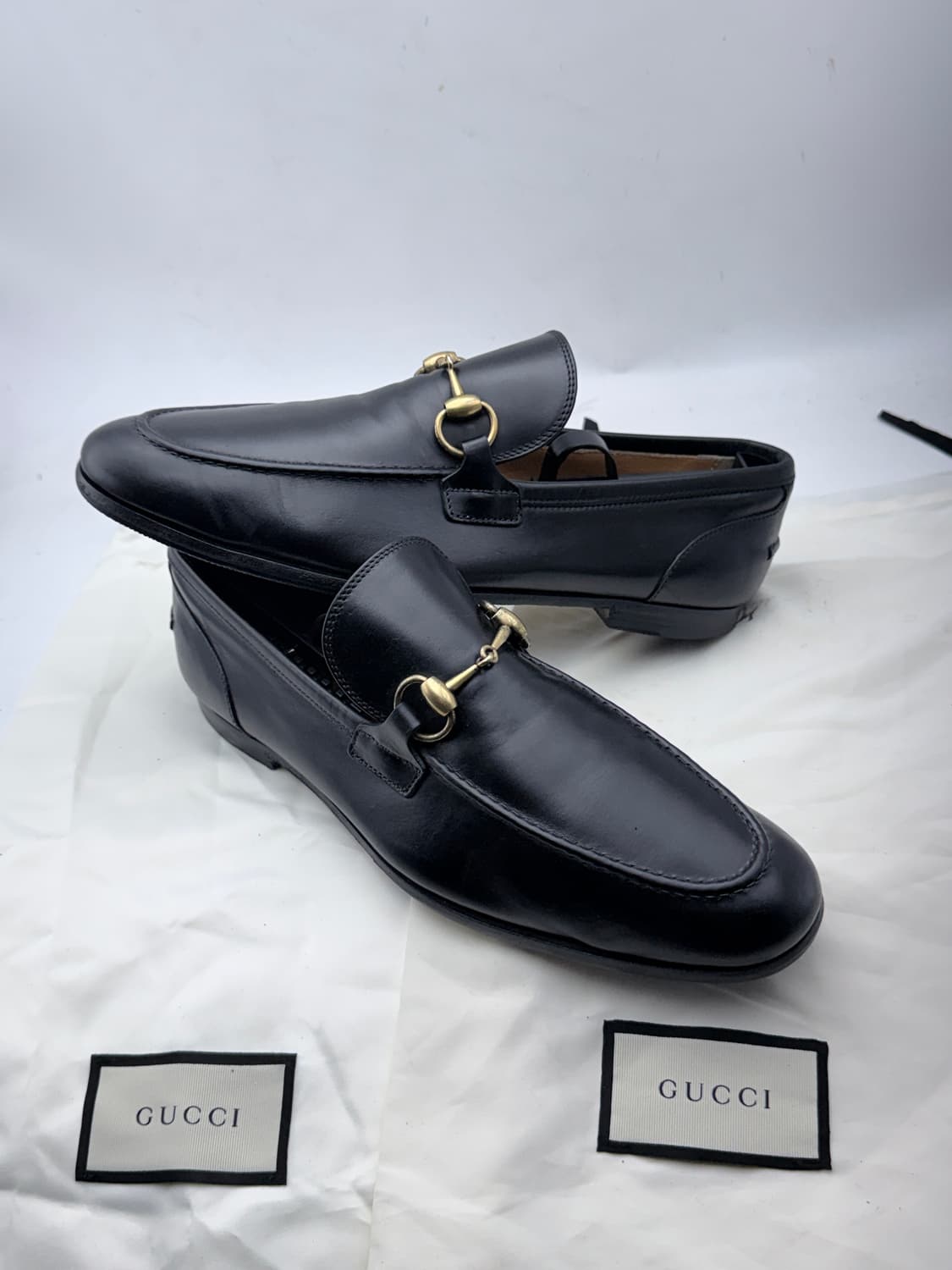 정품)구찌 홀스빗 구두 250 상품이미지4