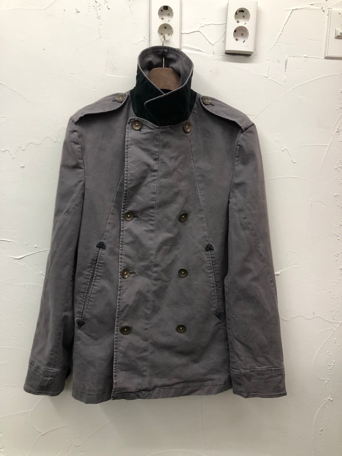 코튼 피코트 made in USA 상품이미지3