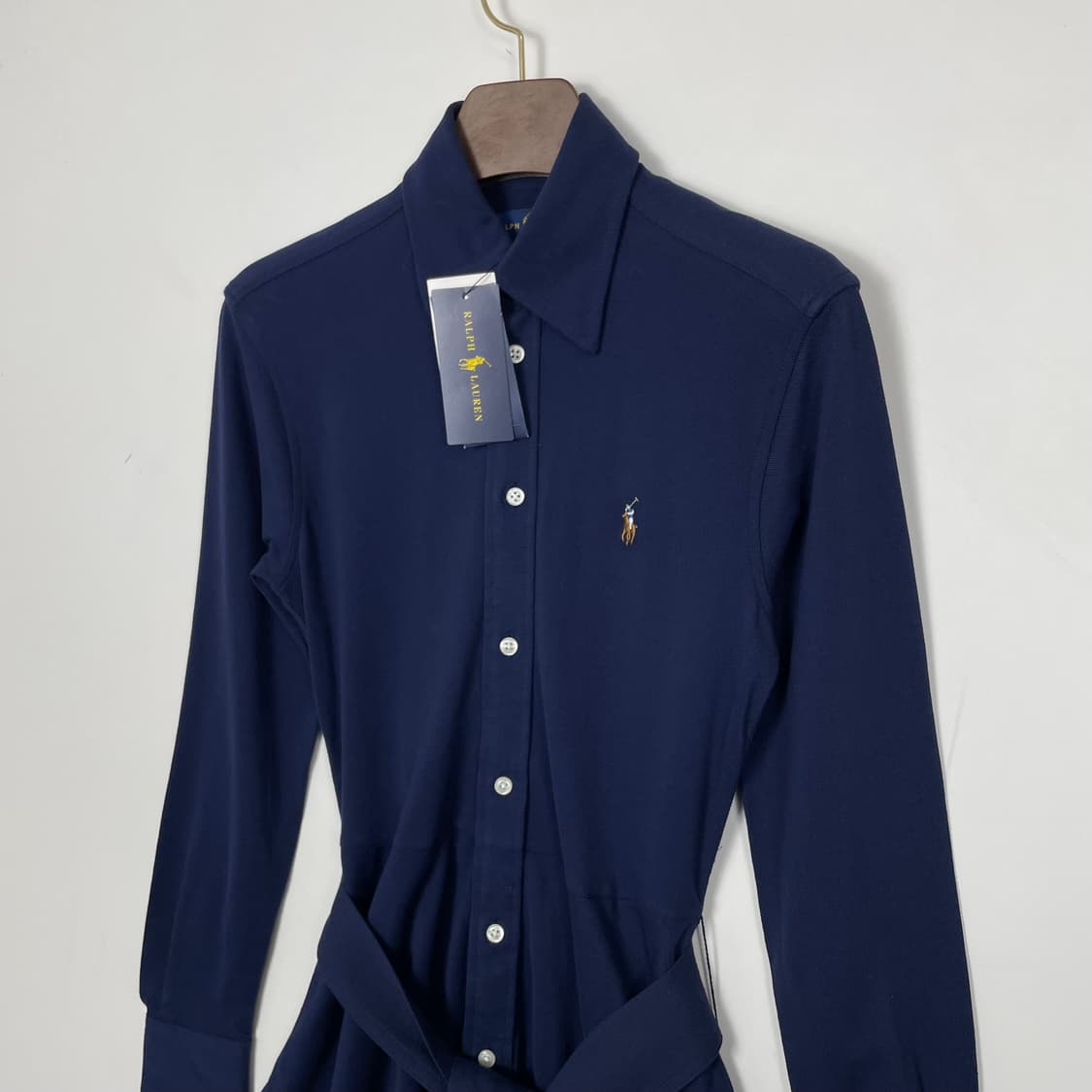 새상품 폴로 니트 옥스포드 원피스 상품이미지2