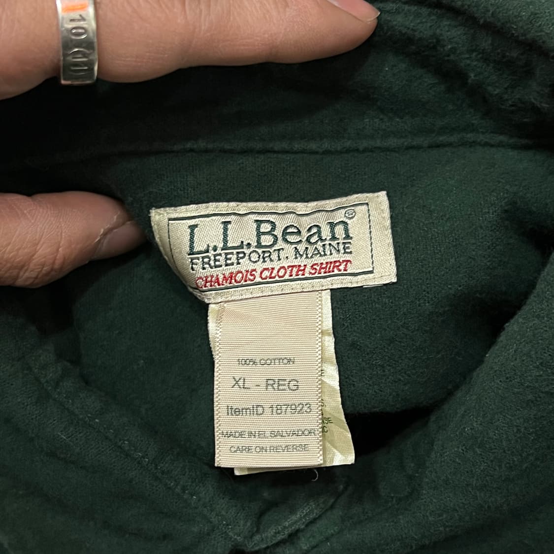  엘엘빈 워크 플란넬 셔츠 y15108 상품이미지5