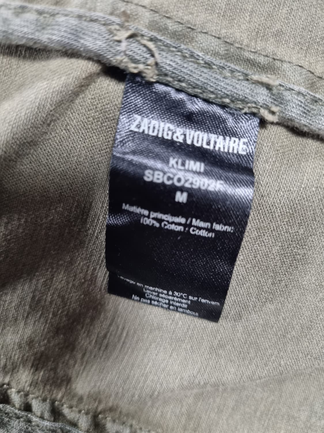 자딕앤볼테르 여성 밀리터리 자켓  상품이미지4