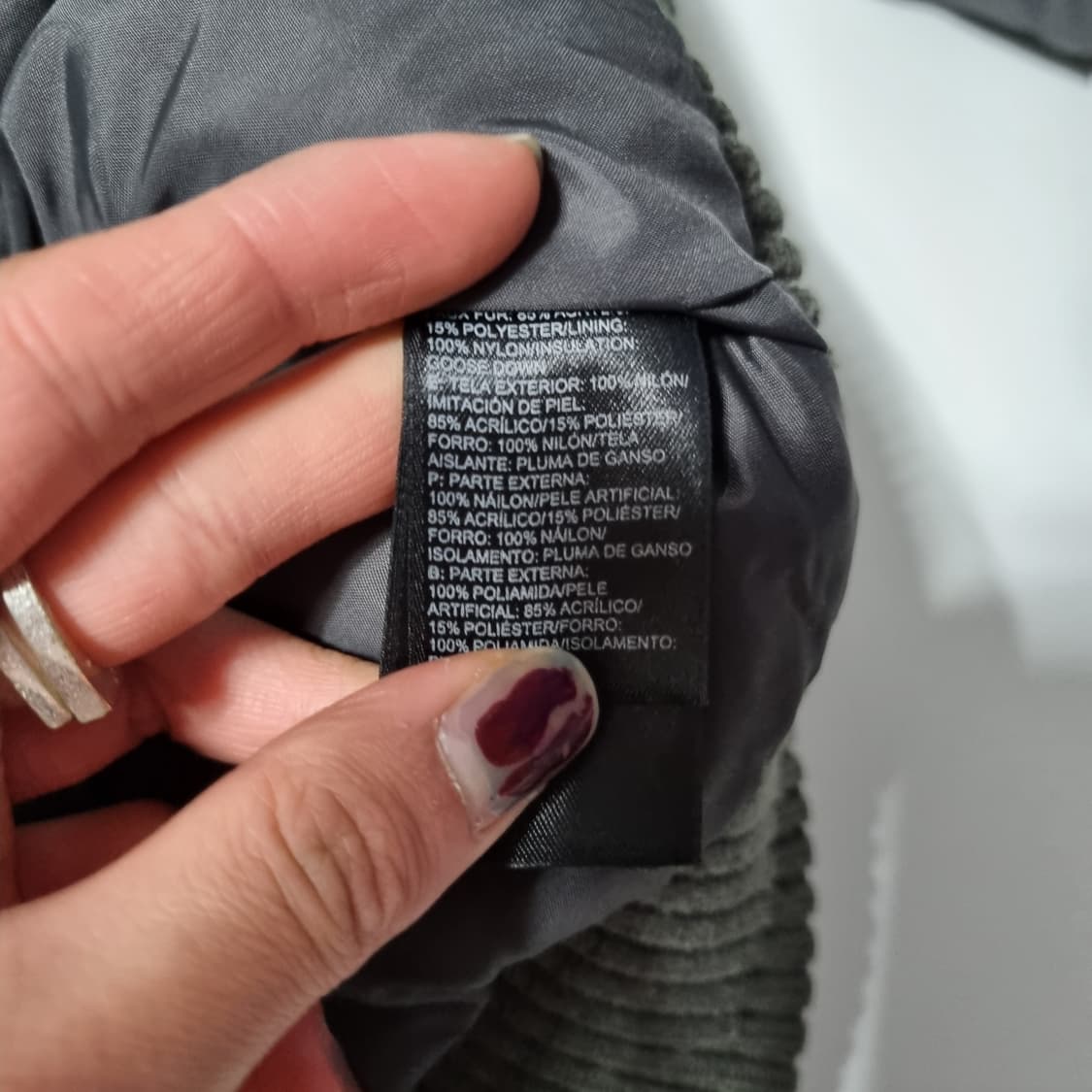 노스페이스 퍼 후드 패딩 자켓 상품이미지5