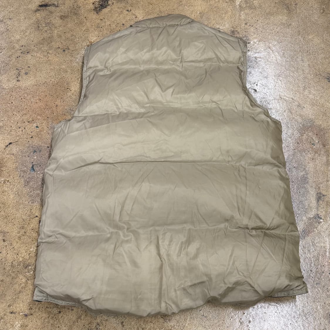 폴로 랄프로렌 베이지 그린 양면 리버시블 패딩 조끼  상품이미지6