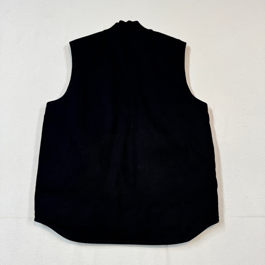 M) 칼하트 블랙 덕캔버스 워크 베스트 조끼 2way 지퍼 상품이미지6