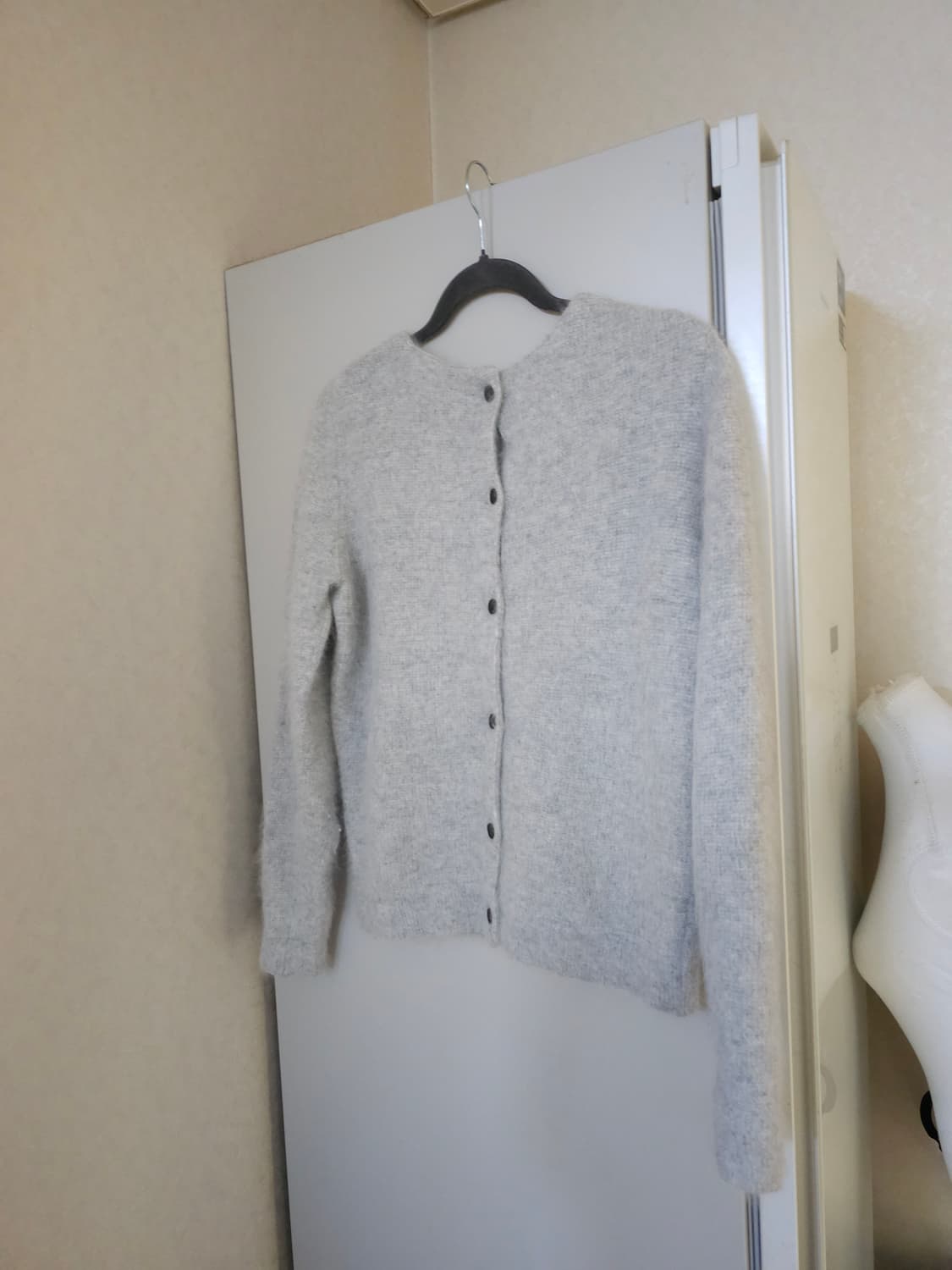 지컷 패치장식 앙고라 니트 상품이미지5