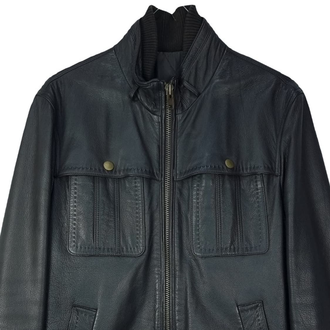 [빈티지] 리얼 램스킨 집업 양가죽 자켓 M18108 상품이미지4