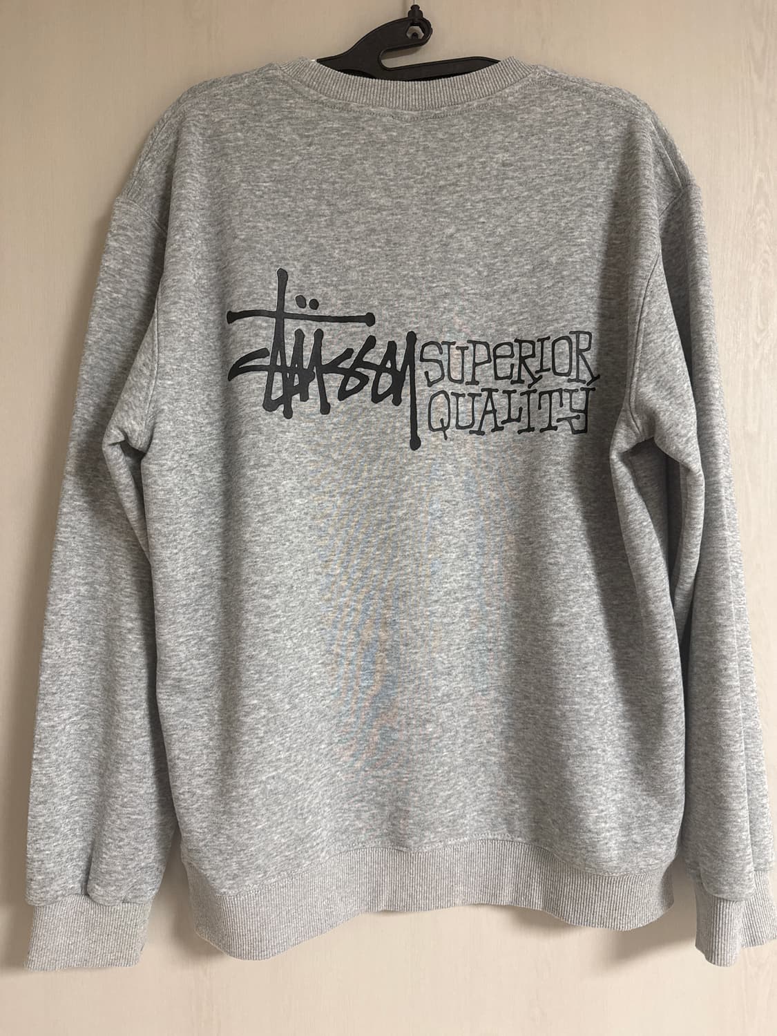 스투시 회색 맨투맨 상품이미지2