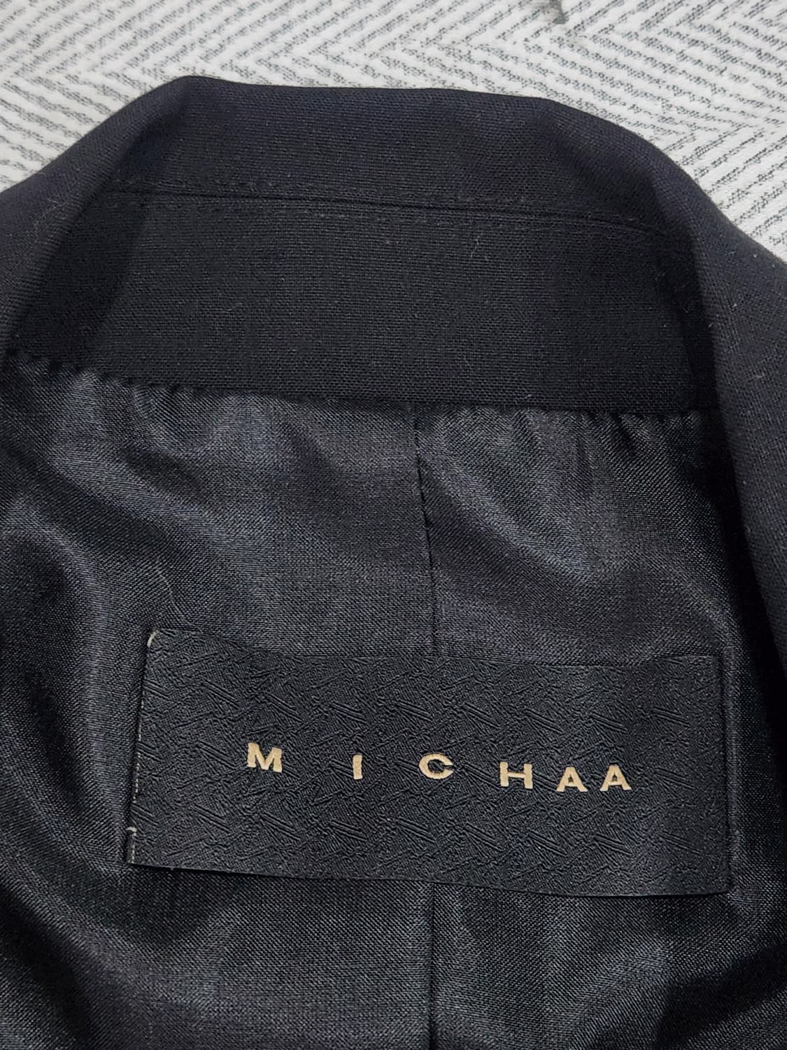 [85] 미샤 블랙 모100% 블레이저 자켓 여성 85사이즈 상품이미지5