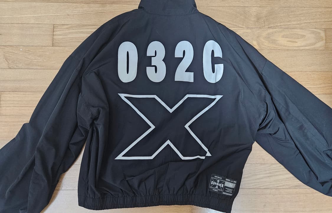 032C 바나나 슬리브 트랙자켓 블랙 M사이즈 상품이미지5