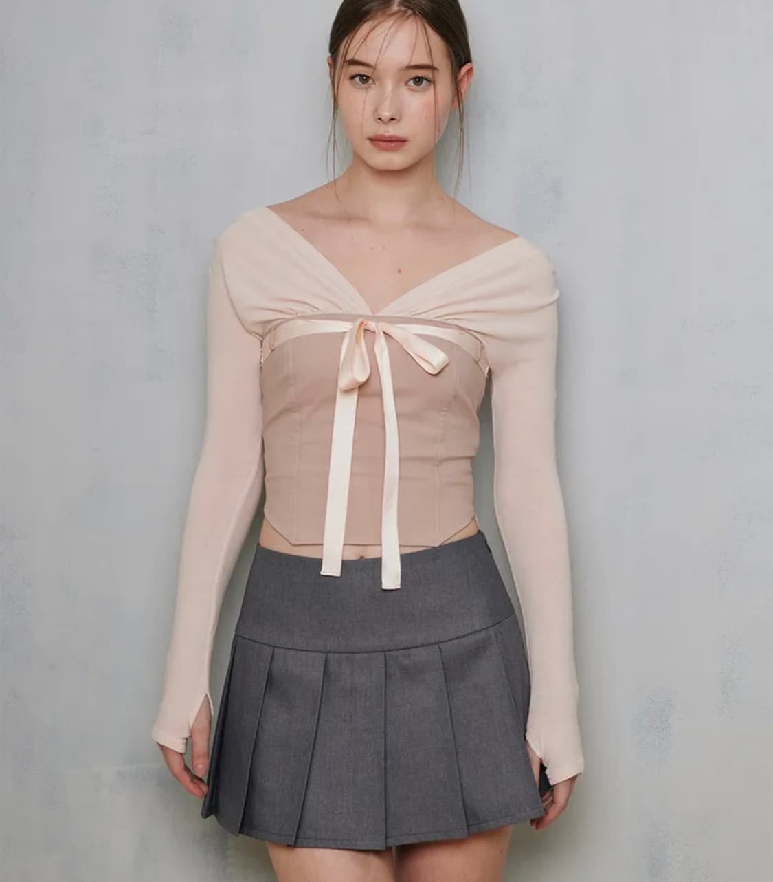 낫유어로즈 미우탑 핑크 s 단종제품 상품이미지1