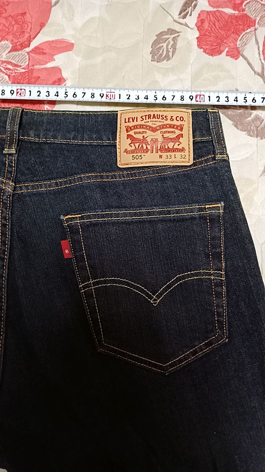 리바이스 505 청바지 33인치 기장100 상품이미지7