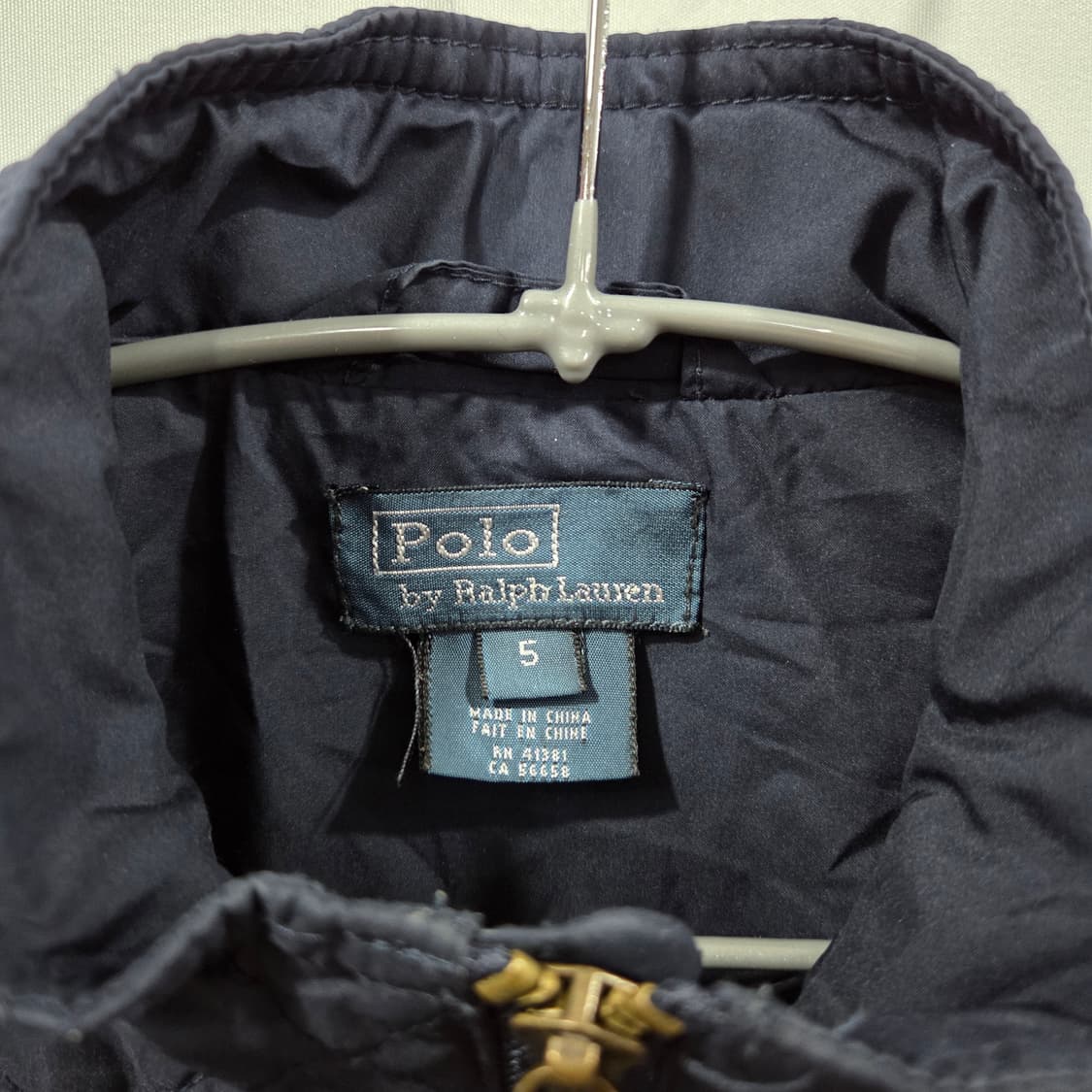 폴로랄프로렌 키즈 퀼팅 집업 베스트 5  상품이미지3