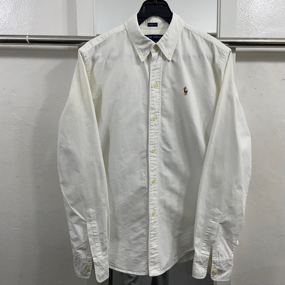 우먼 폴로 옥스포드 셔츠 상품이미지2