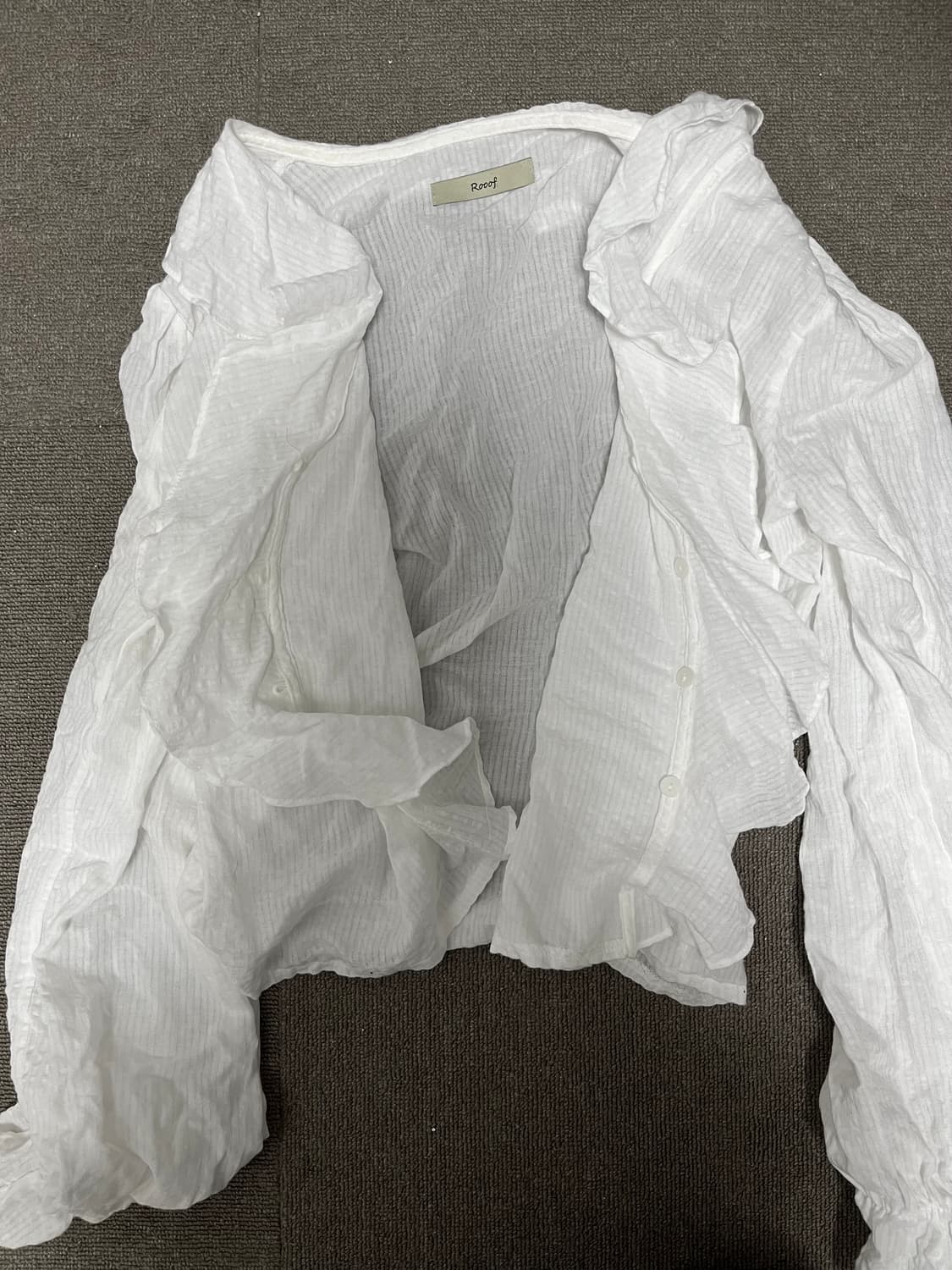 프릴 블라우스 상품이미지2