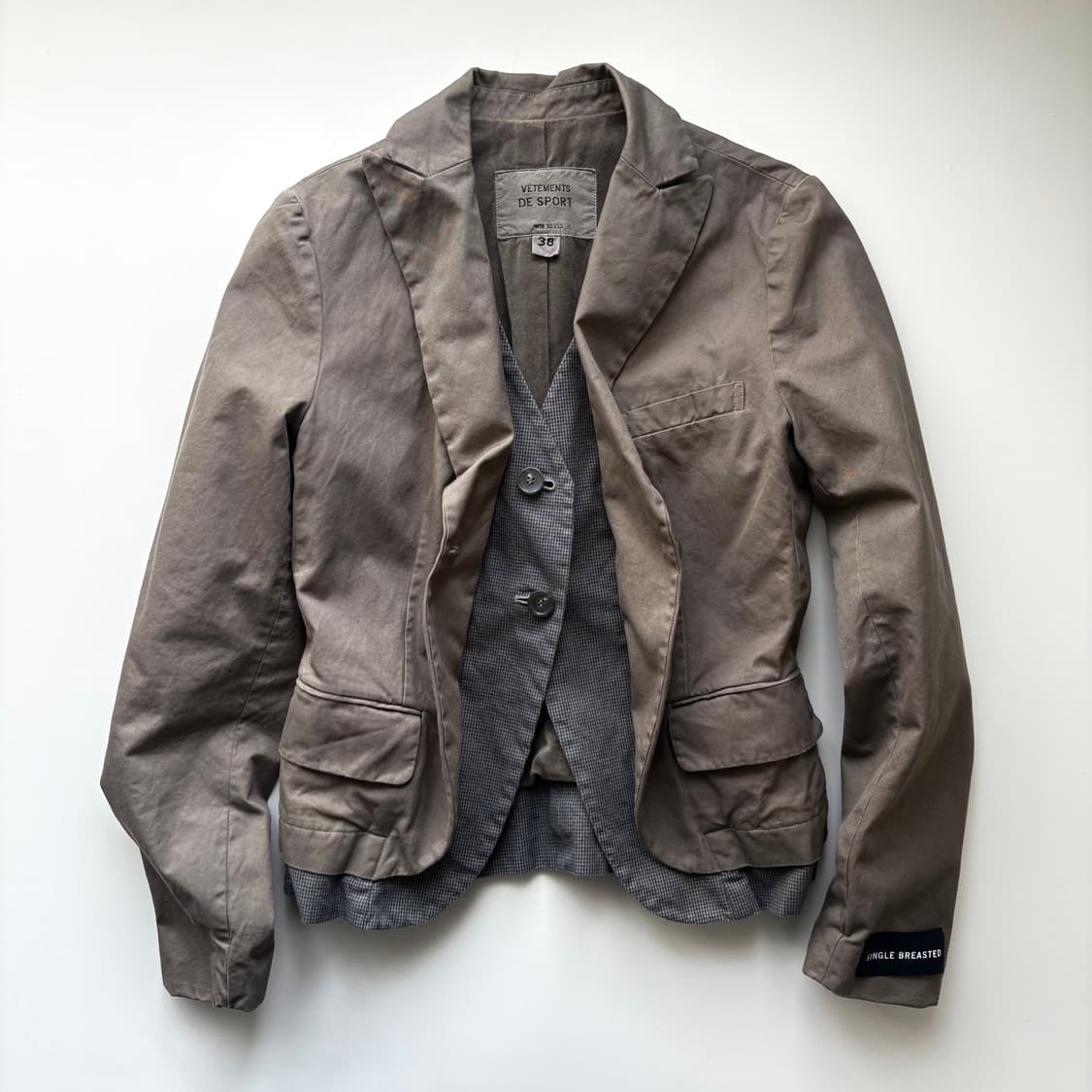 윔 닐스 레이어드 자켓 상품이미지2