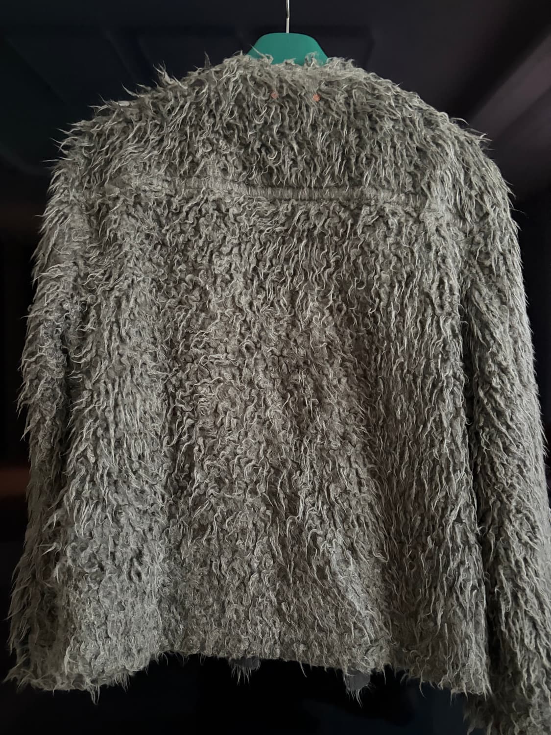 앤더슨벨 타마리스 샤기 가디건 M 상품이미지3