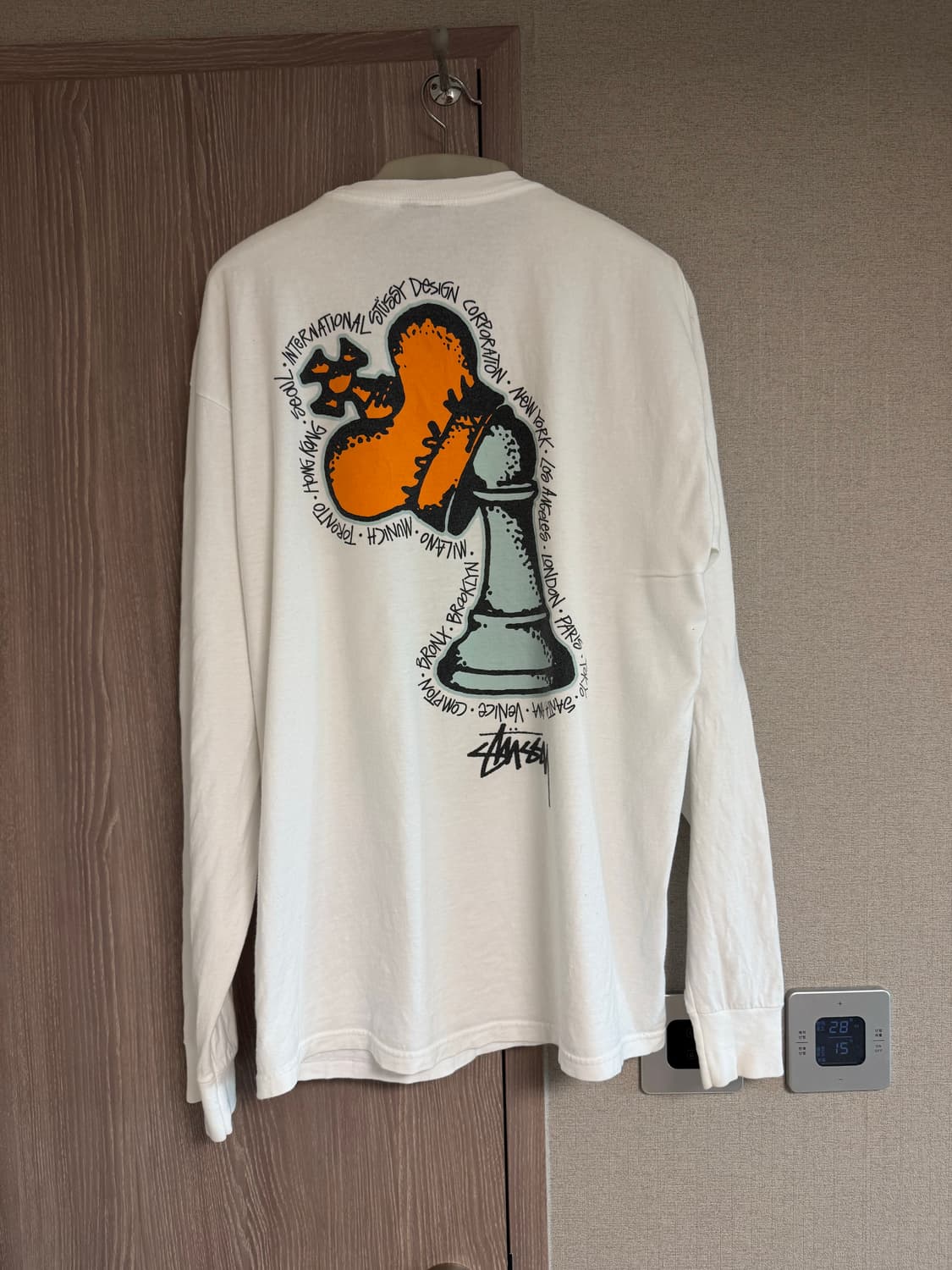 [Stussy] 스투시 롱슬리브_에크루컬러 (XL) 상품이미지2