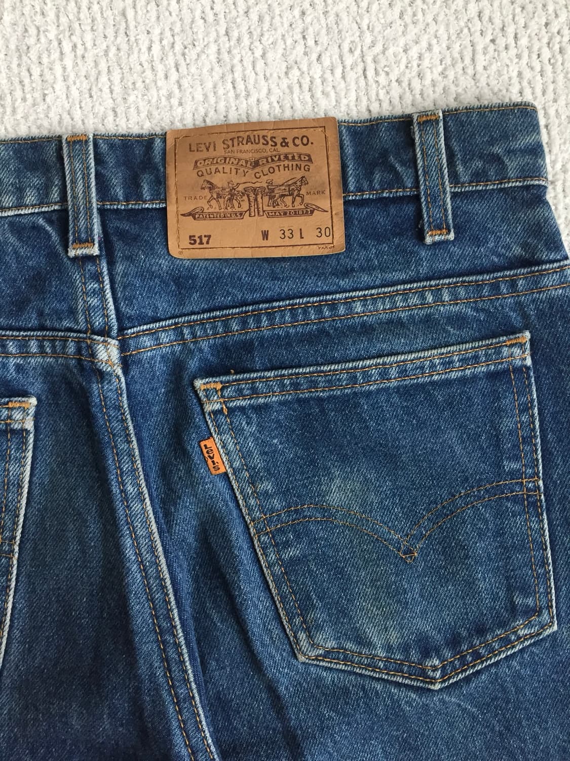 90‘s levis 리바이스 517 부츠컷 데님 굿컨디션 상품이미지6