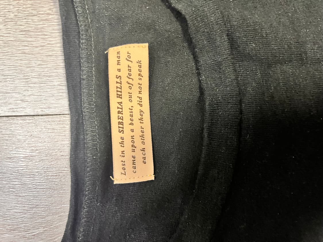 Spiritual Children T-Shirt (Black) 상품이미지6