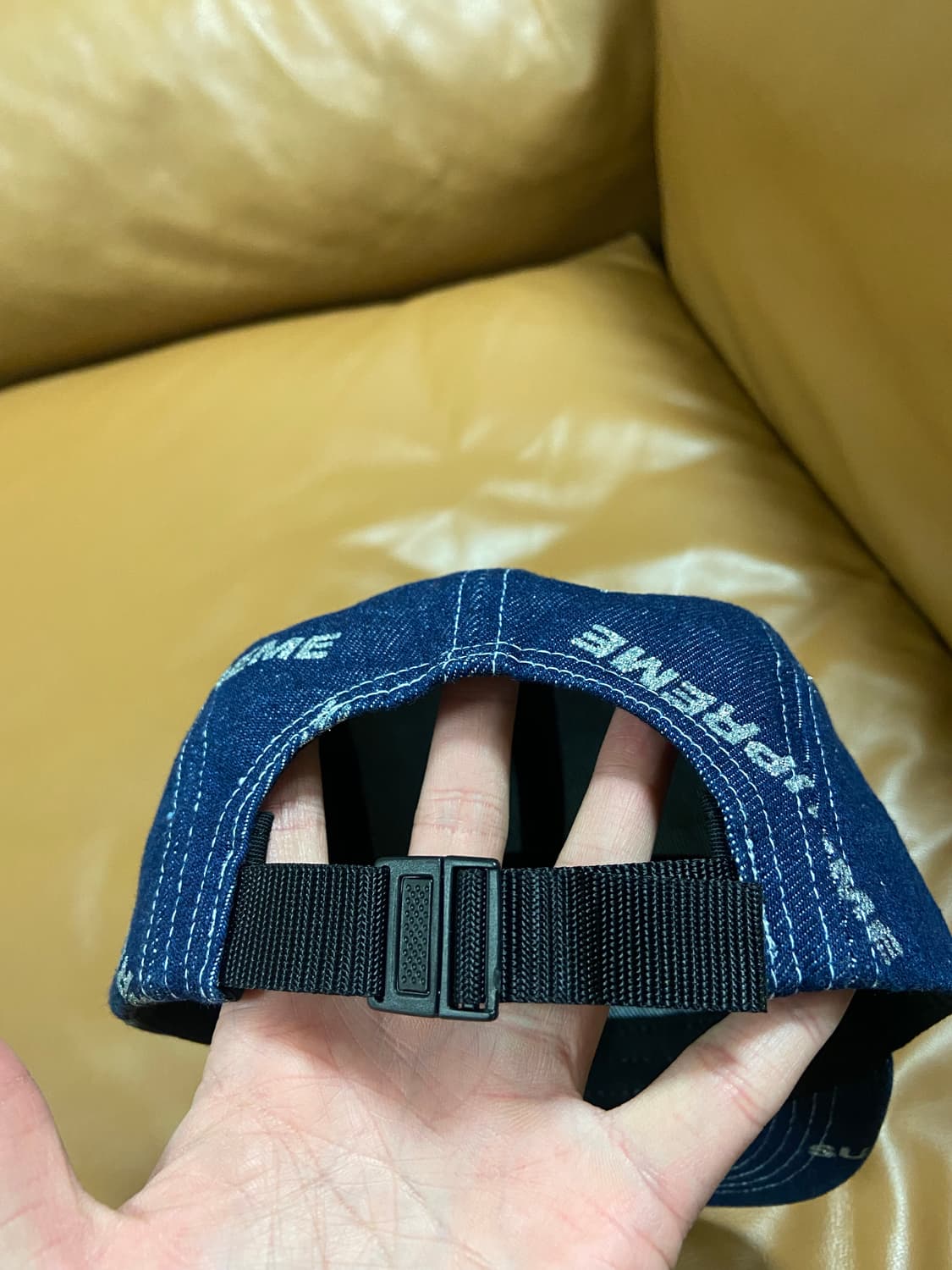Supreme 슈프림 데님 캠프캡 모자 상품이미지3