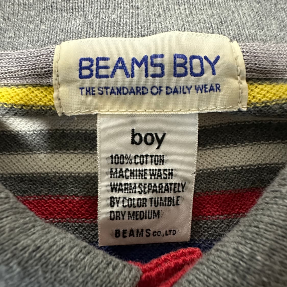 BEAMS BOY polo shirt 상품이미지4