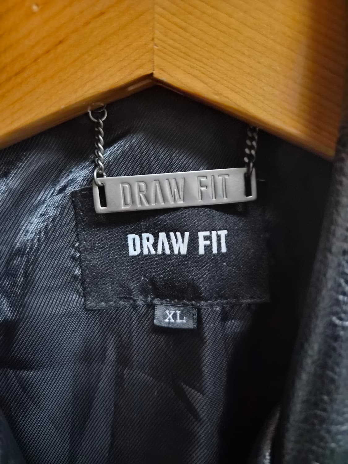 XL) DRAW FIT 드로우핏 소가죽 라이더 자켓 팝니다 상품이미지3