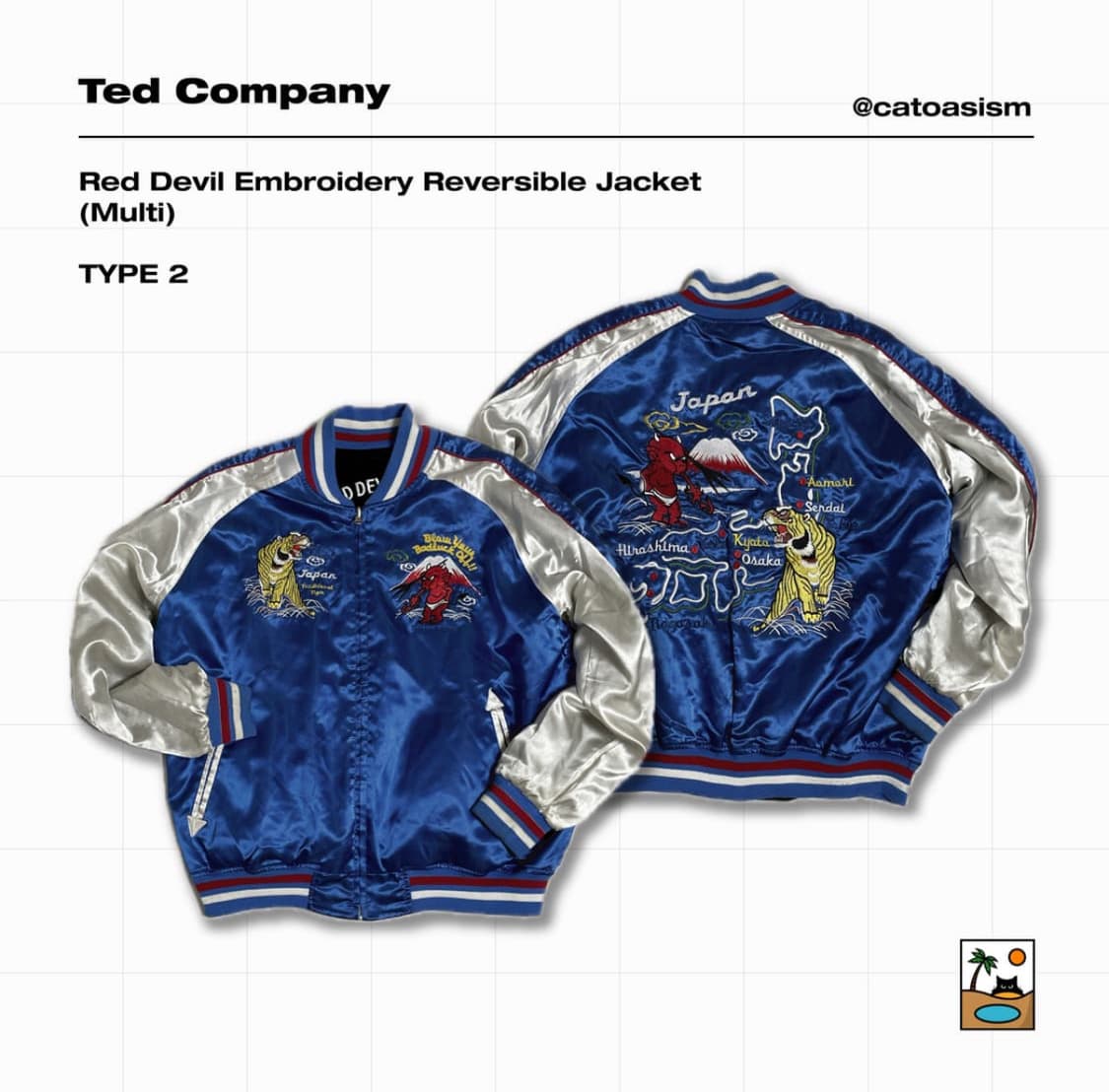 테드컴퍼니 리버시블 스카쟌 상품이미지2