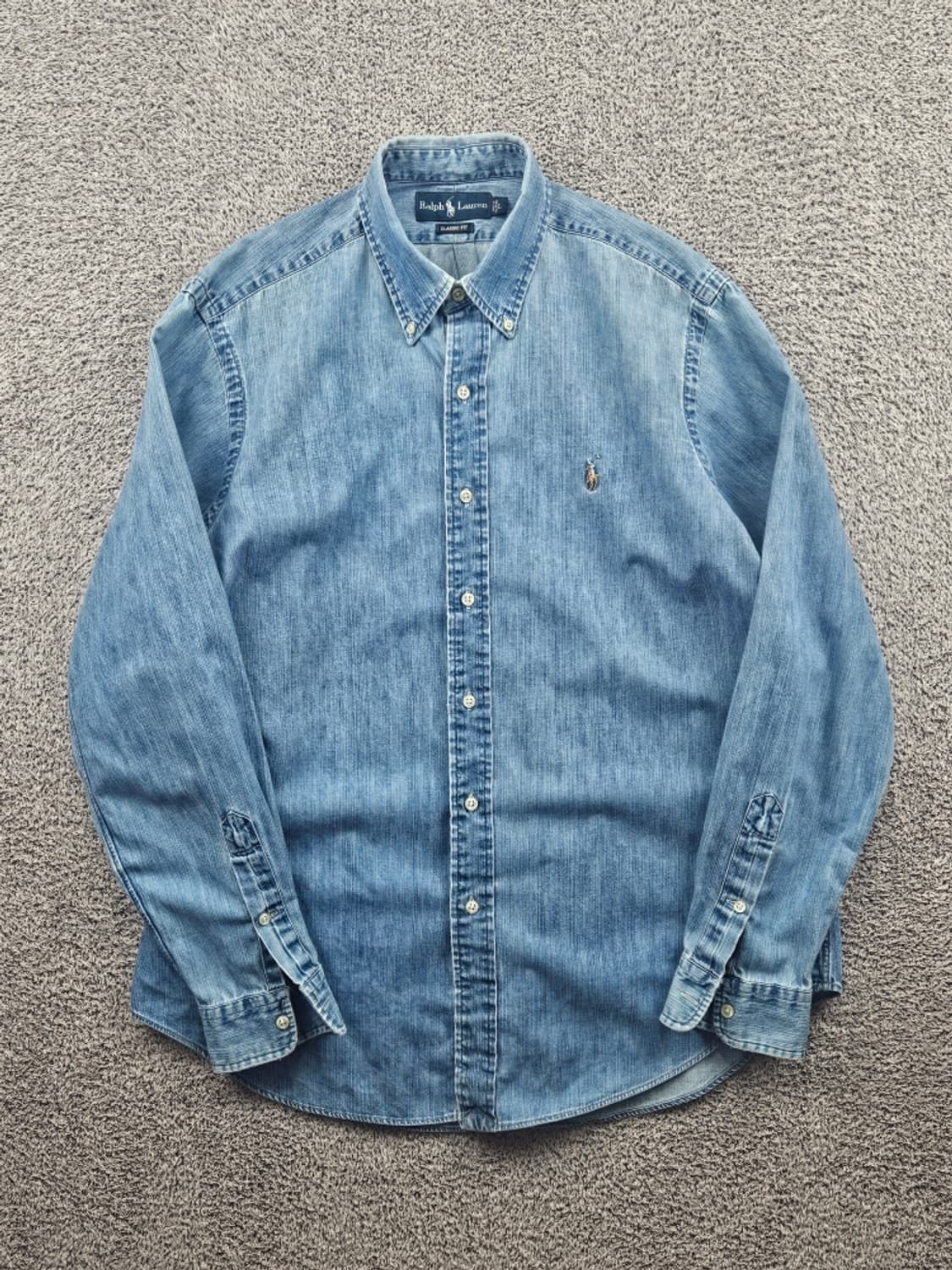 폴로랄프로렌 클래식 핏 데님 셔츠 ( L ) / 11463 상품이미지2