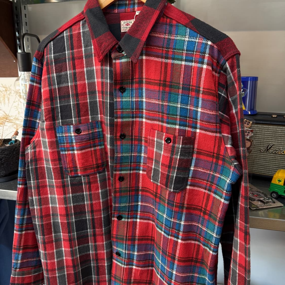 슈가케인 플란넬 셔츠 상품이미지2