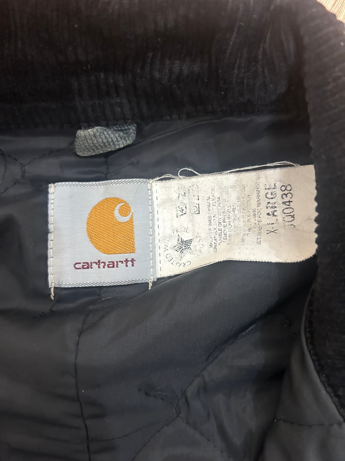 칼하트 오리지날 미국제조 구형 디트로이트 자켓 상품이미지6