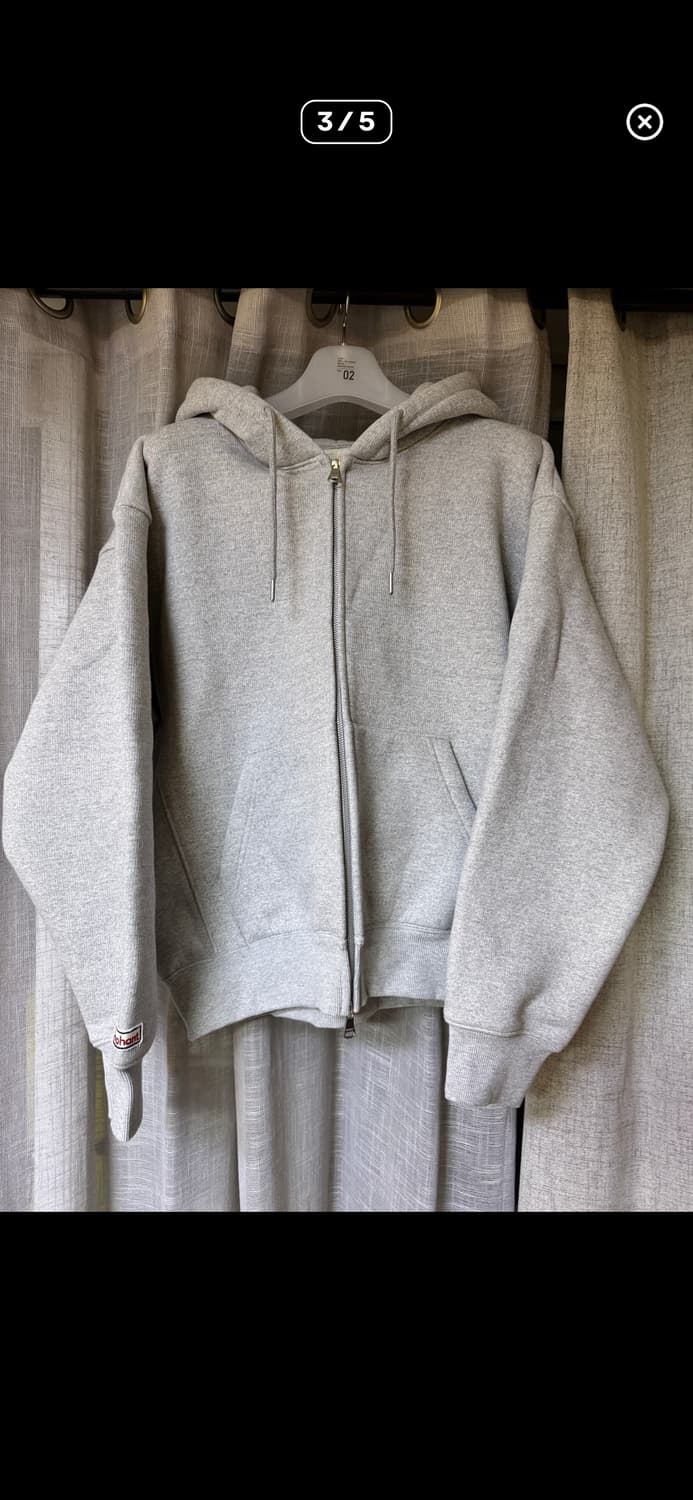 노앙 헤비웨이트 후디 m 상품이미지3