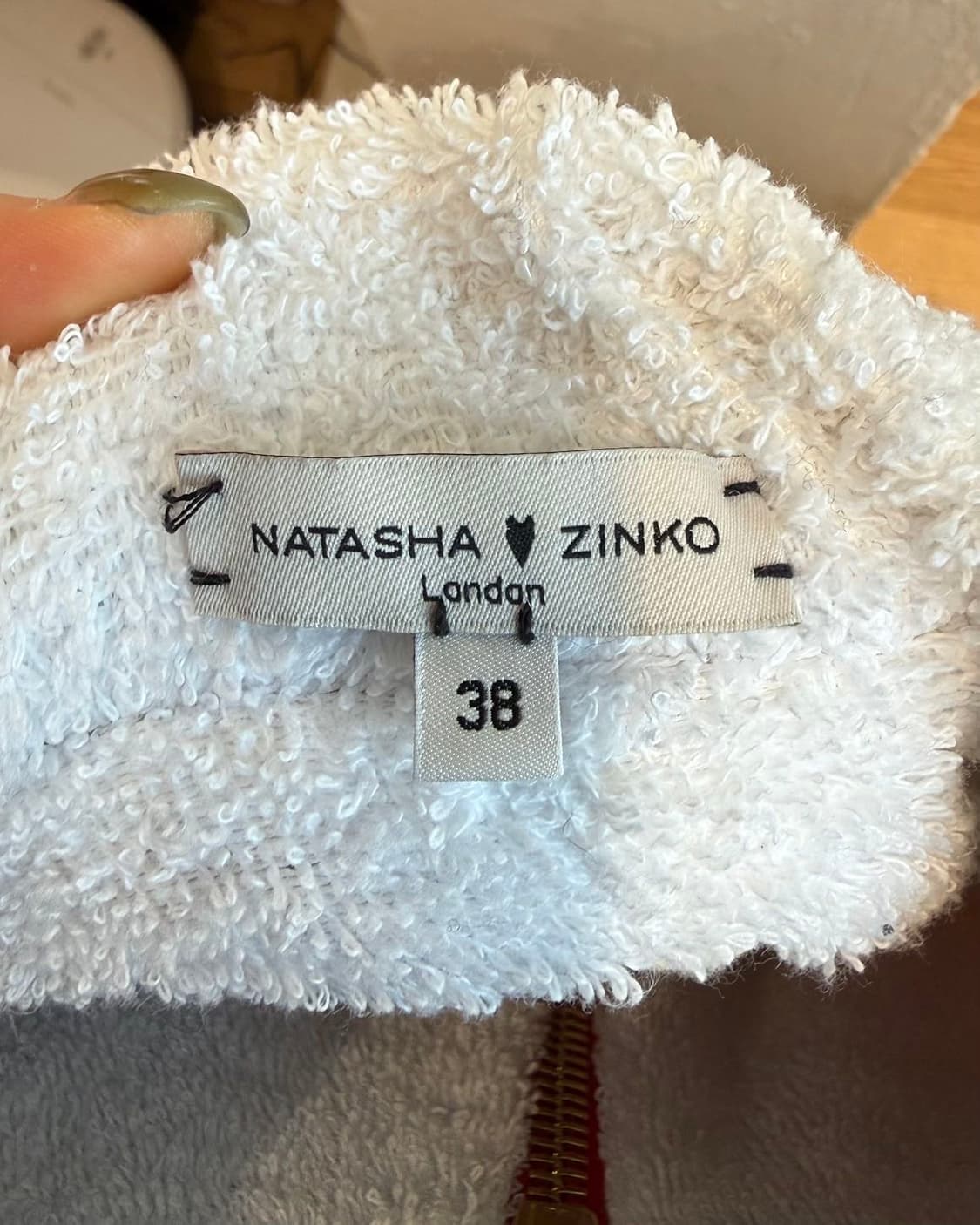 나타샤 진코 핑크 아세테이트 자켓  상품이미지8