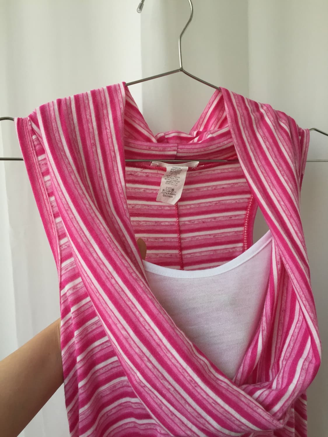 [vintage] stripe sleeveless top 상품이미지2